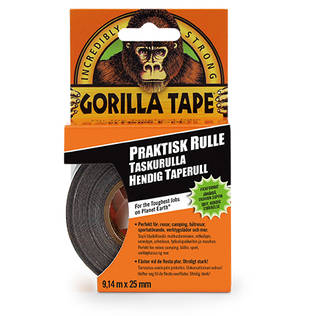 Gorilla teippi taskurulla 25MM X 9.14M - Muut tarvikkeet - 24630 - 1