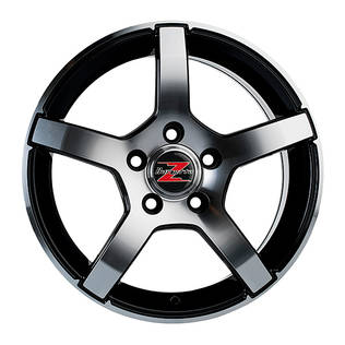 Inverno Black Polished 6.5x16 - 16" alumiinivanteet - VT144800 - 2