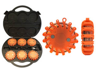 Led-varoitusvalo 6 kpl salkussa - Varoitusvalot - 1603-580010 - 1