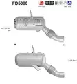 AS Hiukkassuodatin DPF | 098-FD5080 - Pakoputkien hiukkassuodattimet - 098-FD5080 - 1
