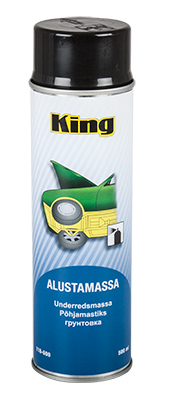 ALUSTAMASSA KING SPRAY 500ML - Massat ja kotelonsuoja-aineet - 118-600 - 1