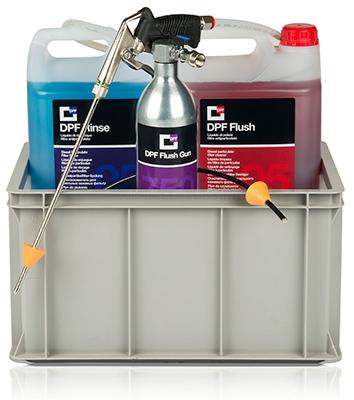 Hiukkassuodattimen puhdistussarja - Muut korjaamokemikaalit - 118-E1350 - 1