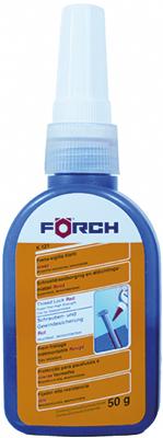 KIERRELUKITE LUJA PUN. K121 50G FÖRCH - Liimat, tiivisteet, lukitteet - 109-K121-50 - 1