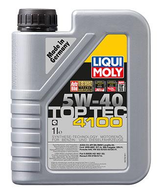 Liqui Moly Top Tec 5W-40 1L - Moottoriöljyt - 107-9510 - 1