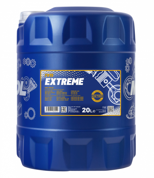 MANNOL 7915 EXTREME 5W-40 MOOTTORIÖLJY 20 L - Moottoriöljyt - MN7915-20 - 1