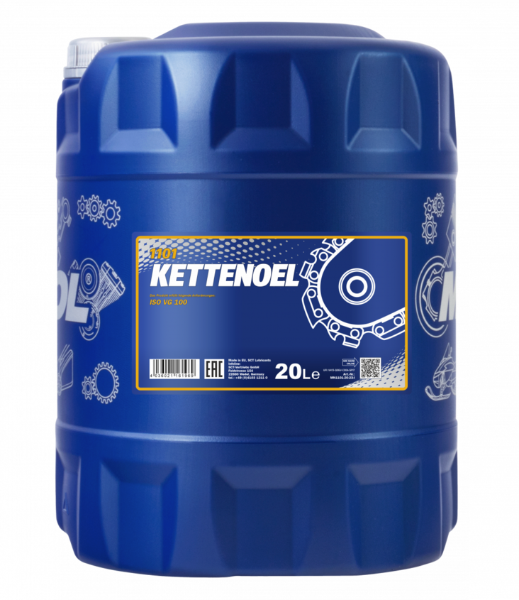 MANNOL TERÄKETJUÖLJY 1101 20L - Teräketjuöljyt - MN1101-20 - 1