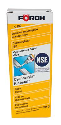 PIKALIIMA SUPER K13920G FÖRCH - Liimat, tiivisteet, lukitteet - 109-K139-20 - 1