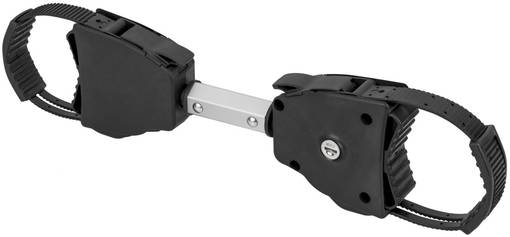 Polkupyörän runkopidin D tupla vetokoukkuun asennettavaan pyörätelineeseen - Suksiboxit ja telineet - 910-10410 - 1