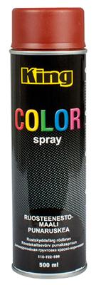 RUOSTEENESTOMAALI PUNARUSKEA KING 500ML - Auton pohjamaalit - 118-722-500 - 1