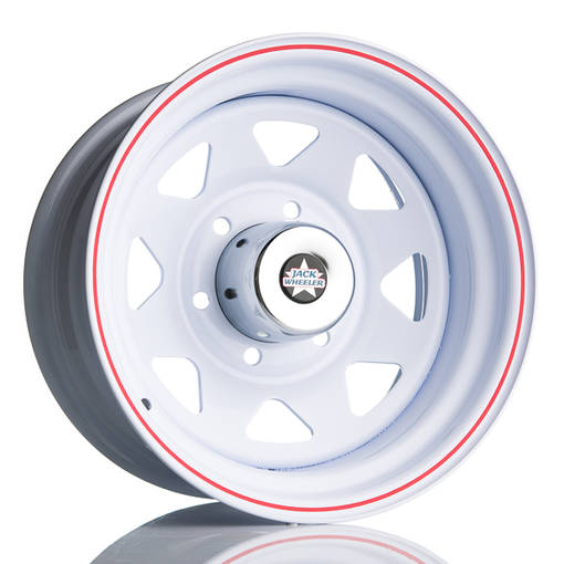 Rocky AT White 8x15 - 15" alumiinivanteet - VT44450 - 1