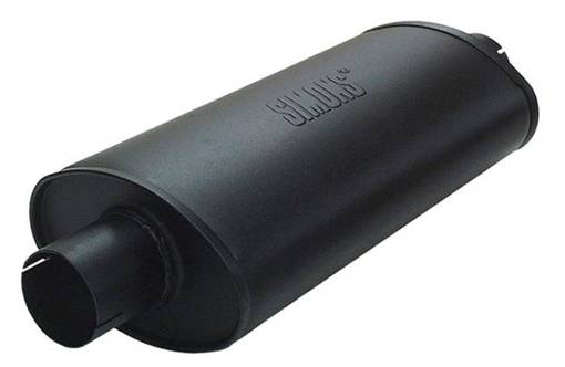 Simons ovaali vaimennin Big 63 2 1/2" - 2 1/2" pakoputket - 091-U326340 - 1