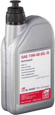 VAIHT.ÖLJY GL5 75W-80 (G 052 911) 1L - Manuaalivaihteistoöljyt - 109-40580 - 1