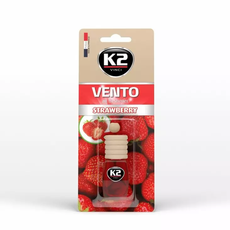 K2 Vento strawberry 8ml ilmanraikastin - Autonraikastimet - K2-V450 - 1