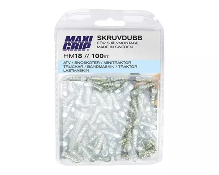 MaxiGrip nastasarja 18 mm sis työkalu 100 kpl - Mönkijän renkaat - 74-1800 - 1