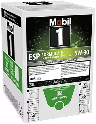Mobil 1 ESP formula P 5W-30 moottoriöljy 20L - Moottoriöljyt - 117-157770 - 1