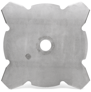 Husqvarna ruohoterä 1" 255 mm - Raivaussahan terät ja siimapäät - 5784437-01 - 1