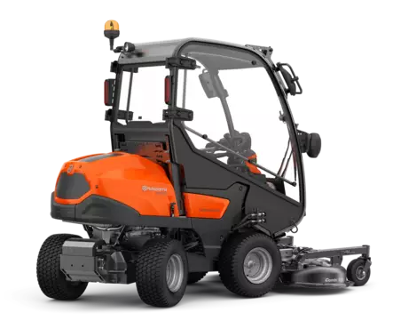 Husqvarna P 525DX | Ammattikäyttöön tarkoitettu, dieselkäyttöinen ajoleikkuri ohjaamolla - Etuleikkurit - 9679854-01 - 2