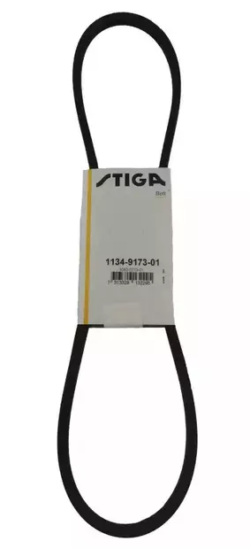 Stiga OEM PTO-vetohihna | Stiga 1134-9173-01 - Ajoleikkureiden hihnat ja kiristimet - 1134-9173-01 - 1