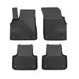 Kaukalomattosarja Audi Q8 alkaen 2018 - Audi kumimattosarjat - 77408470-1 - 1