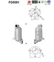 Hyundai / Kia DPF hiukkassuodatin | AS 098-FD5091 - Pakoputkien hiukkassuodattimet - 098-FD5091 - 1