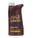Mannol 8109 75W-80 unigear GL4/GL5 1 Lvaihteistoöljy - Manuaalivaihteistoöljyt - MN8109-1 - 1
