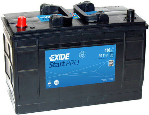 AKKU EXIDE 12/110 61004 PROFESSIONAL - Akut yli 100 ah - EXIDE-EG1101 - 1