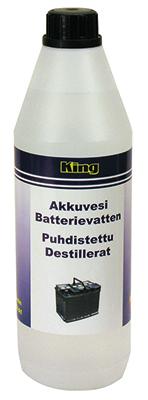 AKKUVESI 1L KING - Muut korjaamokemikaalit - 114-A1 - 1