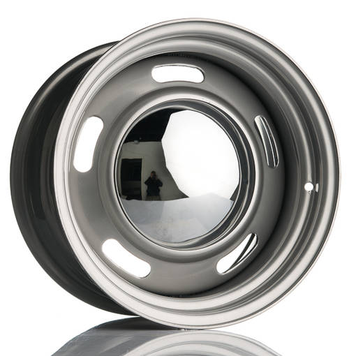 American Classic Rally Silver 8x15 - 15" alumiinivanteet - VT59861 - 1