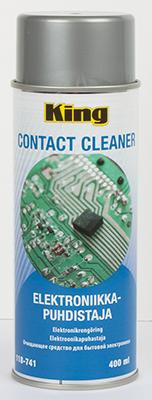 CONTACT CLEANER KING SPRAY 400 ML - Irrotus- ja monitoimiaineet - 118-741 - 1