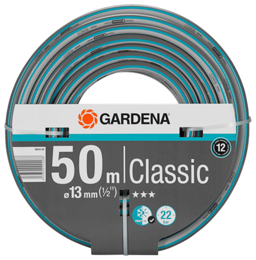 Gardena puutarhaletku Classic 13 mm 50 M - Letkuvaunut ja kelat - 9672472-01 - 1