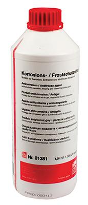 JÄÄHDYTINNESTE G12 PUNAINEN 1,5L FEBI - Jäähdytinnesteet ja lisäaineet - 109-1381 - 1