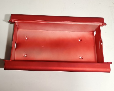 Kruiser Heritage: Akkukotelon pohja punainen - Kruiser Heritage varaosat - VT119001 - 1