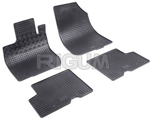 Kumimattosarja Dacia Duster 2010-2018 - Dacia kumimattosarjat - 878-DAC001 - 1