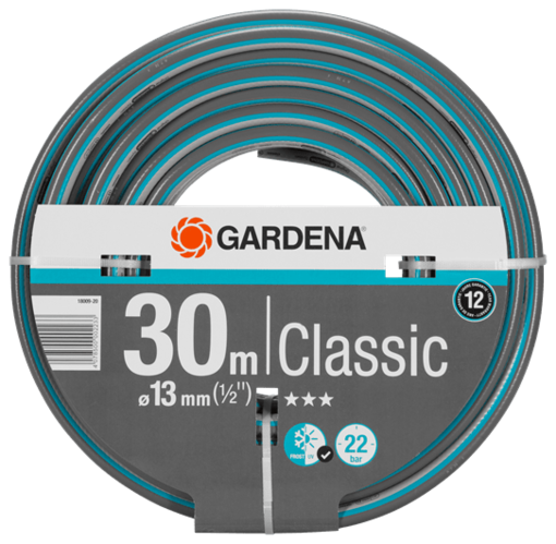 Gardena puutarhaletku Classic 13 mm 30 M - Letkuvaunut ja kelat - 9672471-01 - 1