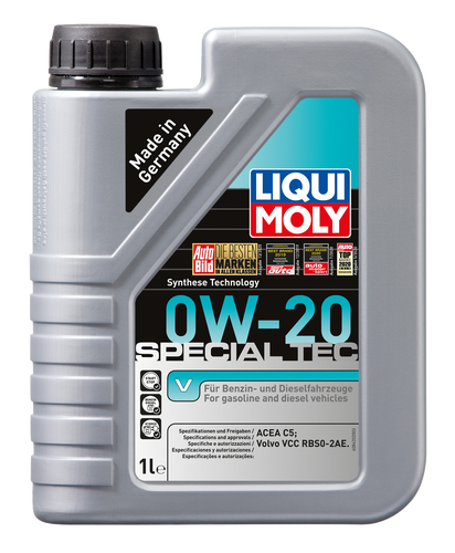 Liqui Moly Special Tec 0W-20 1L moottoriöljy - Moottoriöljyt - 107-20631 - 1