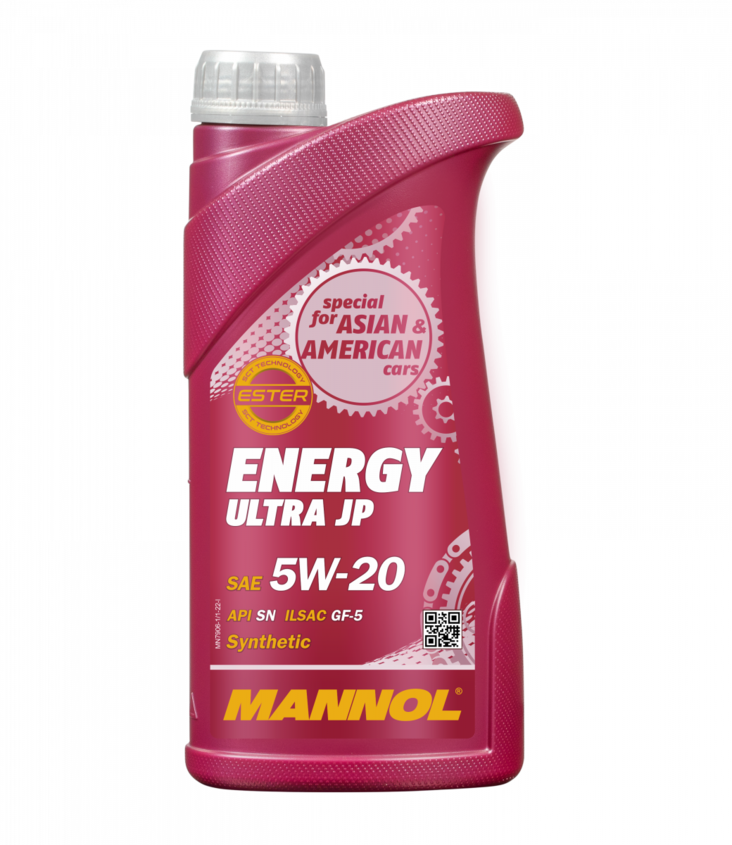 MANNOL 5W-20 ENERGY ULTRA JP 7906 1L MOOTTORIÖLJY - Moottoriöljyt - MN7906-1 - 1
