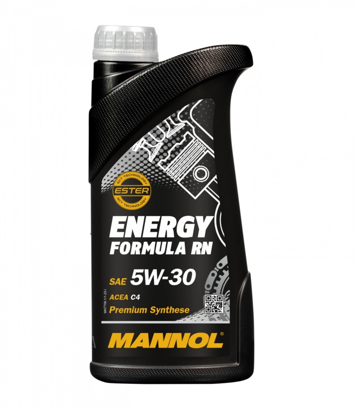 MANNOL 5W-30 RN FORMULA ENERGY 7706 1L MOOTTORIÖLJY - Moottoriöljyt - MN7706-1 - 1