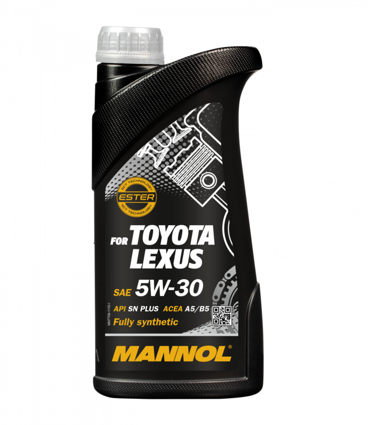 MANNOL 5W-30 TOYOTA 7709 1L MOOTTORIÖLJY - Moottoriöljyt - MN7709-1 - 1