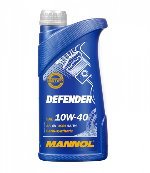 MANNOL DEFENDER 10W-40 1L MOOTTORIÖLJY - Moottoriöljyt - MN7507-1 - 1
