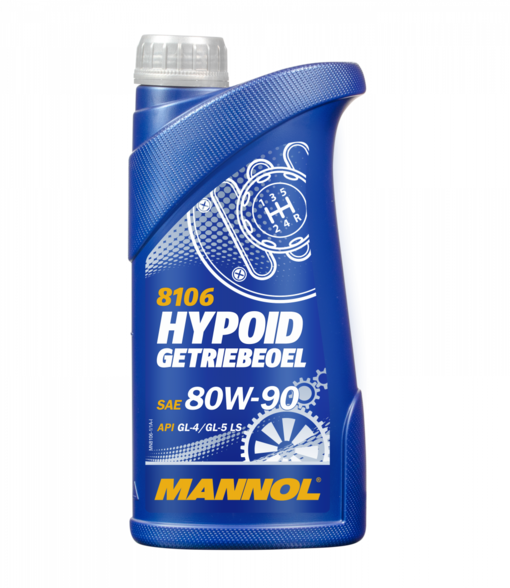 MANNOL HYPOID API GL-4/GL-5 80W-90 LS 1L VETOPYÖRÄSTÖ-ÖLJY - Peräöljyt - MN8106-1 - 1