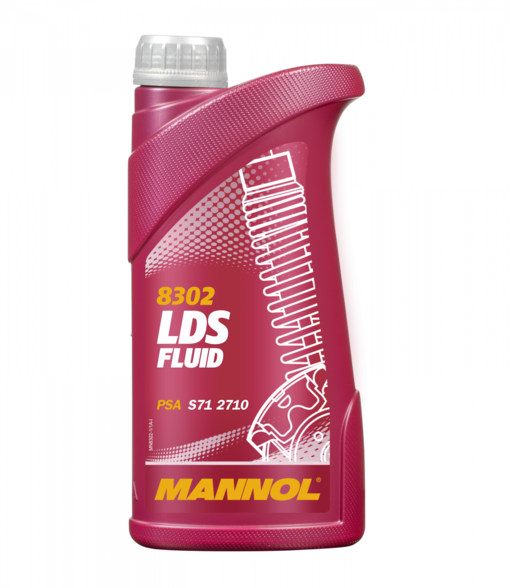 MANNOL LDS FLUID 1L HYDRAULIIKKAÖLJY - Ohjaustehostinöljyt - MN8302-1 - 1