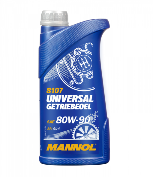 MANNOL UNIVERSAL API GL-4 80W-90 1L VAIHTEISTOÖLJY - Raskaankaluston vaihteisto- ja peräöljyt - MN8107-1 - 1