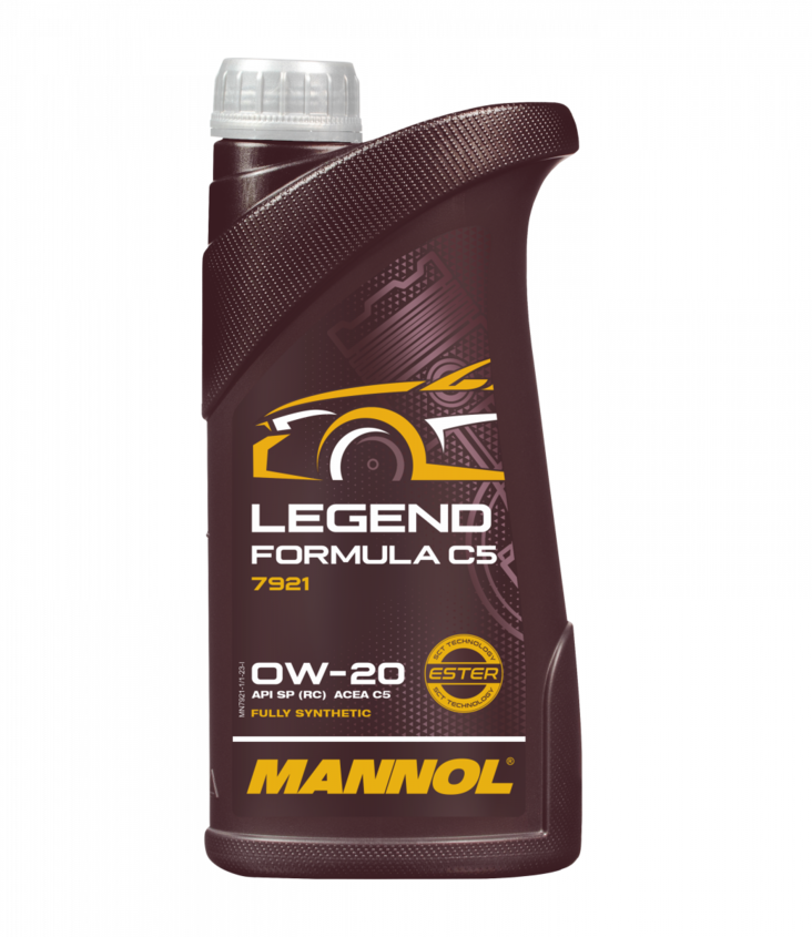 Mannol 7921 Legend Formula C5 0W-20 moottoriöljy 1 L - Moottoriöljyt - MN7921-1 - 1
