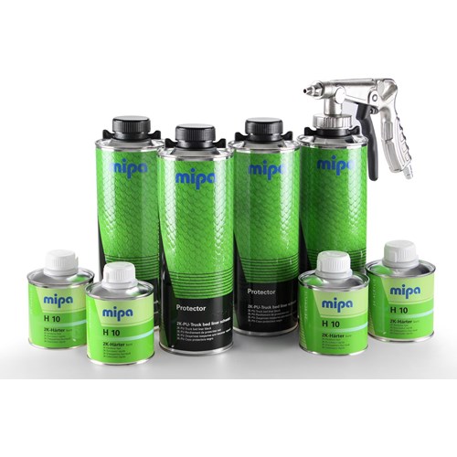 Mipa Protector lavapinnoite musta 4 litran setti+ruisku - Lavapinnoitteet - 204100001 - 1