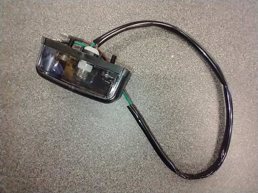 SuperMoto Rekisterikilven valo - SuperMoto varaosat - VT129001 - 1