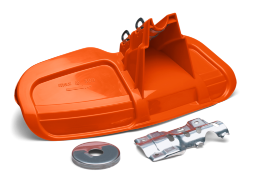 Teräsuojus Husqvarna 545FX raivaussahoihin - Raivaussahan terät ja siimapäät - 5372974-01 - 1