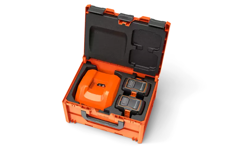 Akkulaatikko BC1-UN 5489180-01 avattuna - Husqvarna akut, laturit ja varusteet - 5489180-01 - 1