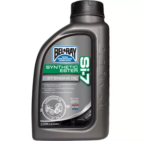 Bel-Ray Si-7 Synthetic 2T Engine Oil 1L - 2T öljyt - 55-821-001 - 1