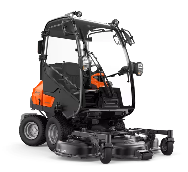 Husqvarna P 525DX | Ammattikäyttöön tarkoitettu, dieselkäyttöinen ajoleikkuri ohjaamolla - Etuleikkurit - 9679854-01 - 1