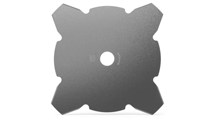 Husqvarna ruohoterä 4-hampainen (1") 255mm - Raivaussahan terät ja siimapäät - 5463801-01 - 1